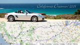 Californai Road Trip Route